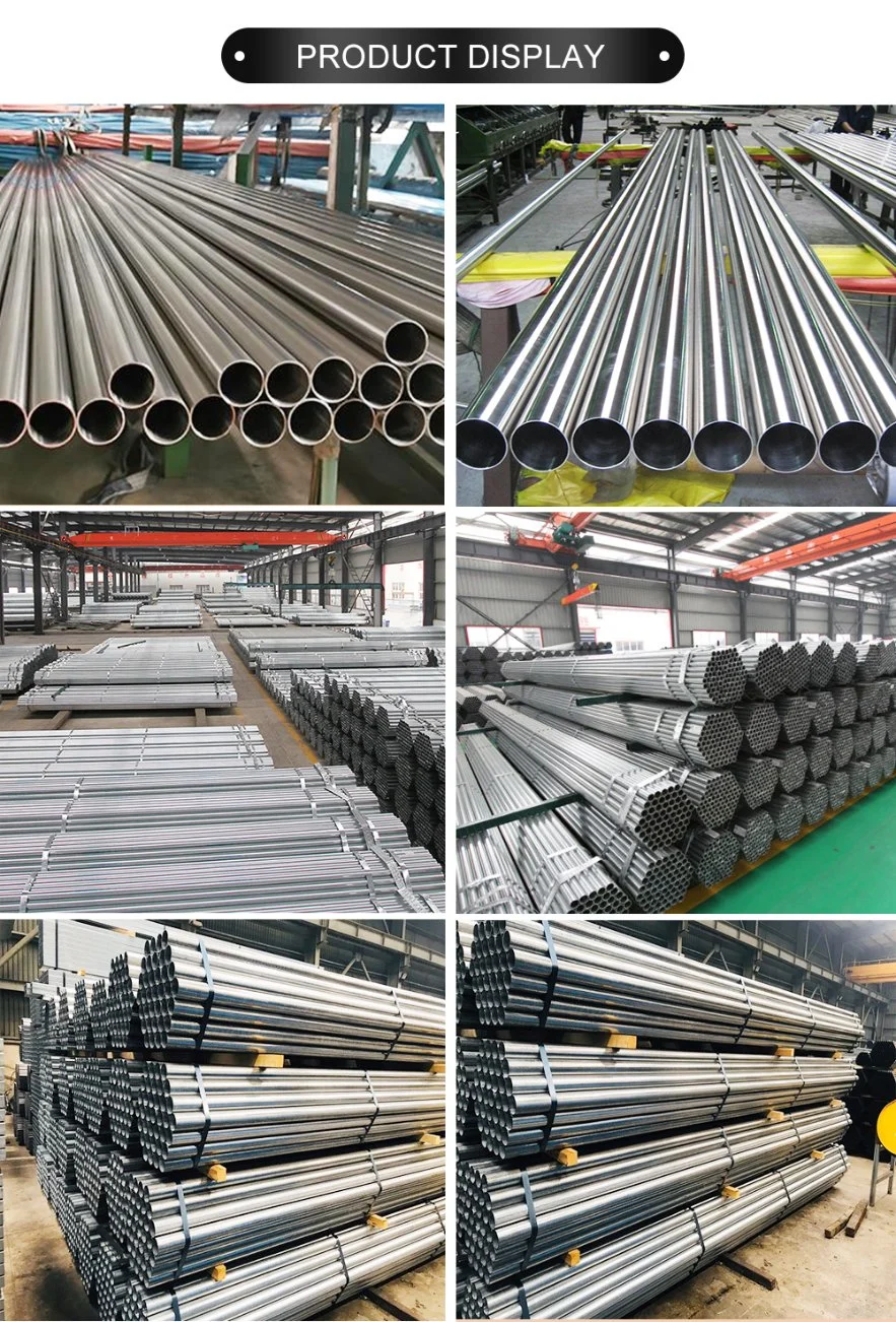 Q235/Q195/Q345/A36/10*10-600*600mm/0.5-12.0mm/Pre Galvanized/Hot DIP Galvanized/Black Mild/ERW/Welded/Stainless/Square/Aluminum/Carbon Steel Tube/Pipe